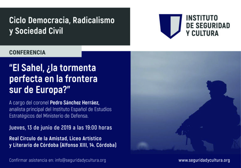 Conferencia ‘El Sahel, ¿la tormenta perfecta en la frontera sur de Europa?’