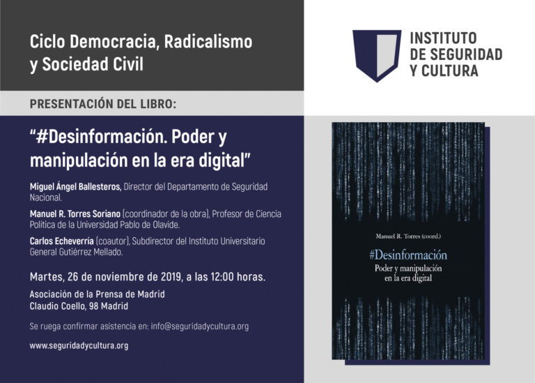 Presentación de ‘#Desinformación. Poder y manipulación en la era digital’
