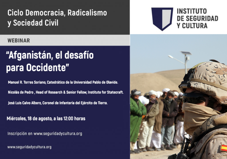 Webinar ‘Afganistán, el desafío para Occidente’