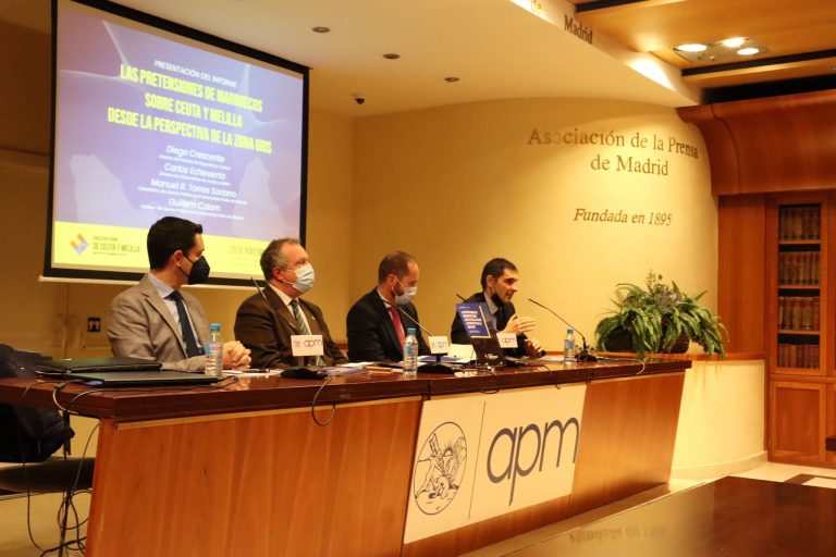 El Observatorio de Ceuta y Melilla presenta su nuevo informe: 'Las pretensiones de Marruecos sobre de Ceuta y Melilla desde la perspectiva de la zona gris'