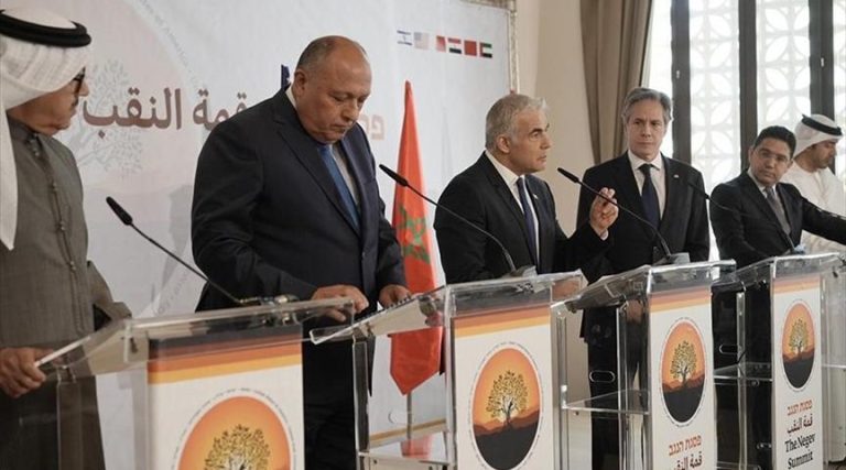 El secretario de Estado de EE. UU. visita el Magreb tras la cumbre de Neguev