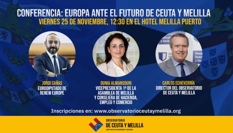 Conferencia: «Europa ante el futuro de Ceuta y Melilla»